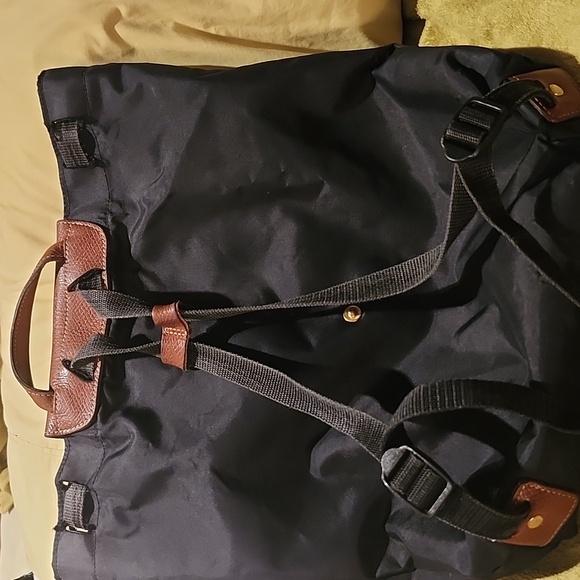 Authentic longchamp dark backpack - Picture 7 of 9